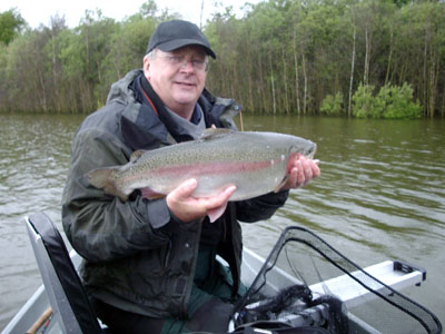 Bird sanctuary tree line, Arnfield Fly Fishery