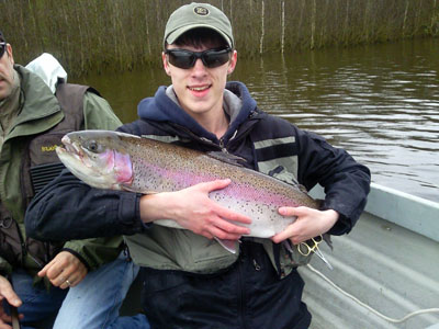 Bird sanctuary tree line, Arnfield Fly Fishery